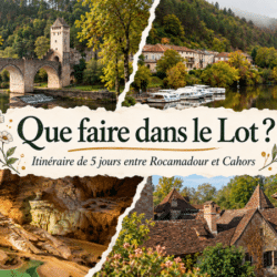 week-end dans le lot , itinéraire, que faire