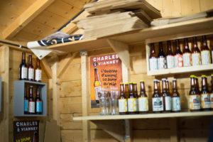 bières artisanales "Charles et Vianney", marché de Noël d' Amiens