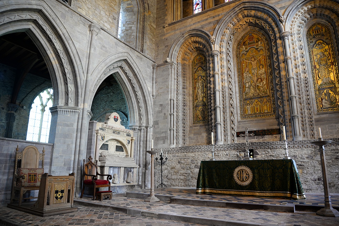 visite de la cathédrale saint david's , pays de galles, pembrokeshire