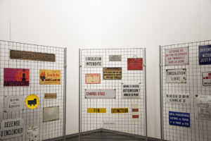 exposition lampes et objets de mineurs proposés par l’association « Sauvons la fosse 13 bis de Lens – Félix Bollaert » à la Maison Syndicale des Mineurs