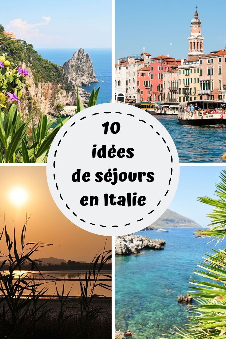 10 idées de séjours où se rendre l'été en Italie