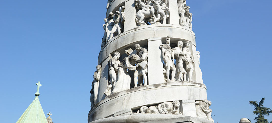 cimetiere monumental, week-end à milan