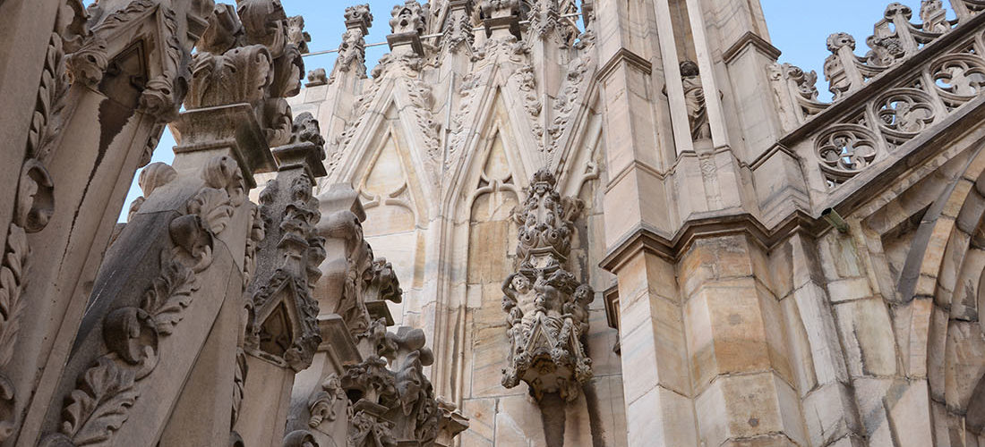 visite des terrasses du duomo, week-end à milan