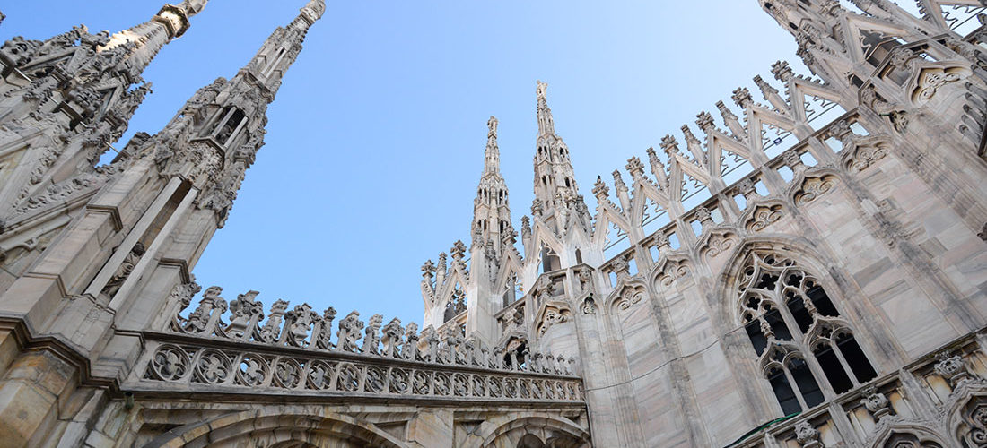 visite des terrasses du duomo, week-end à milan