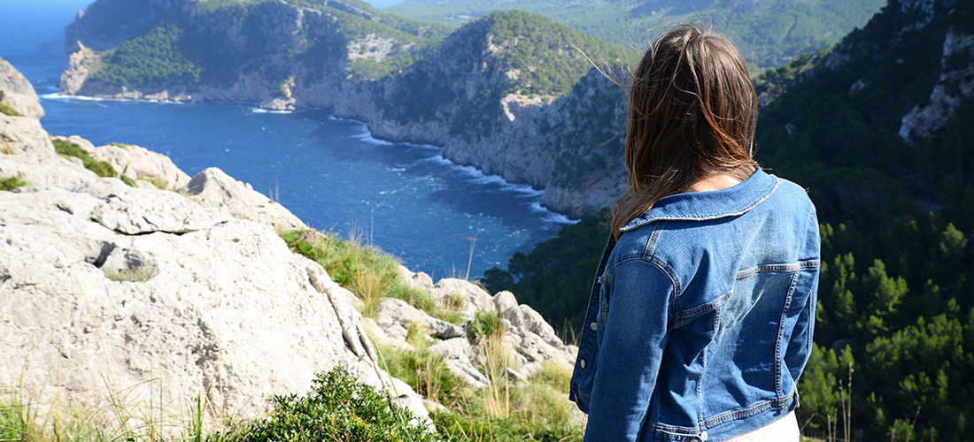 visite du mirador es colomer, nord de majorque