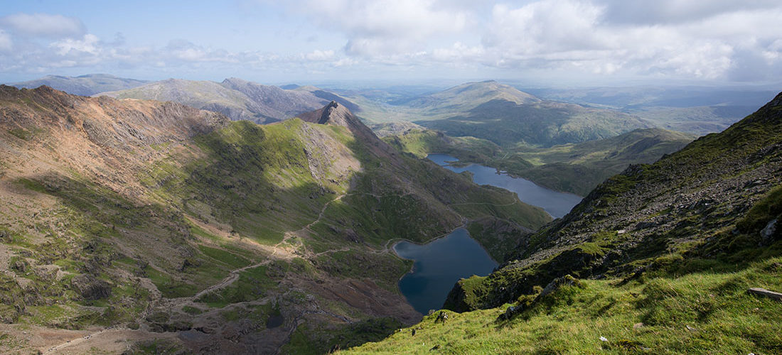 randonnée du mont snowdon, snowdonia, pays de galles