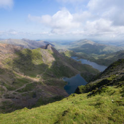 randonnée du mont snowdon, snowdonia, pays de galles