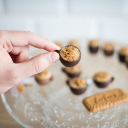 recette de mignardises au chocolat et speculoos