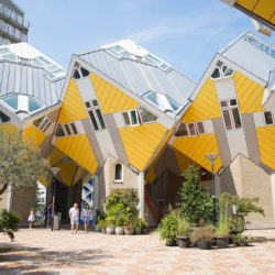 kubuswoningen, maisons cubiques, rotterdam