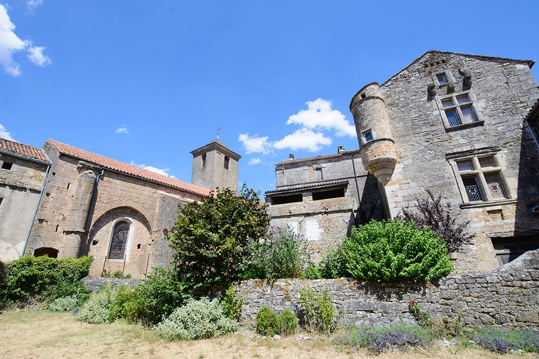 Visite de Sainte-Eulalie de Cernon, larzac