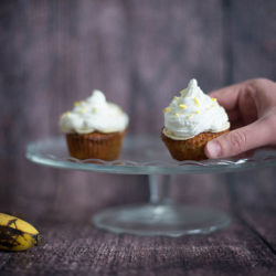 cupcakes banane et fleur de sel, recette