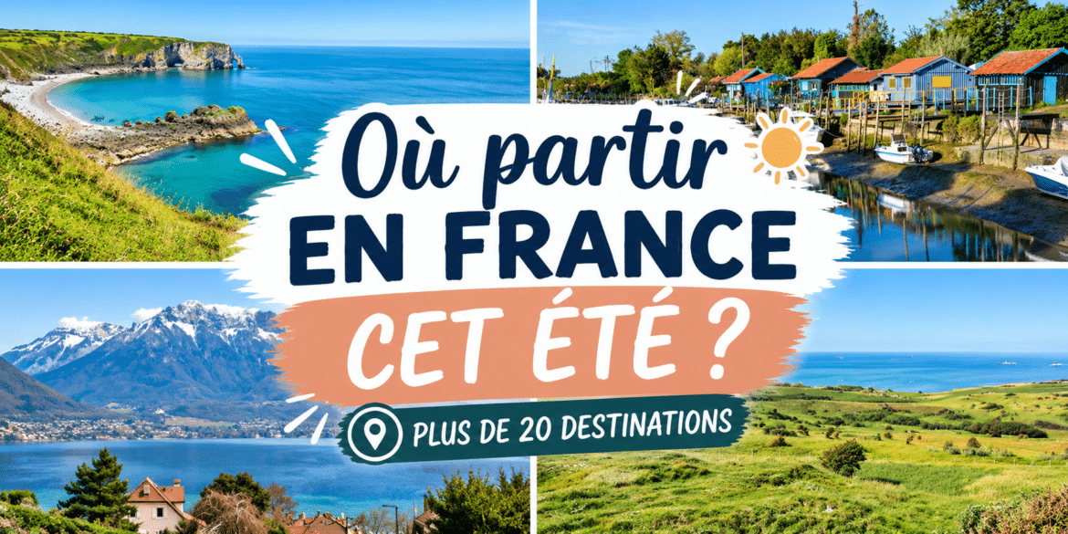 où partir en vacances en france l'été