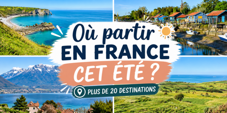où partir en vacances en france l'été