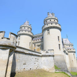visite du château de Pierrefonds dans l'Oise, viollet le duc