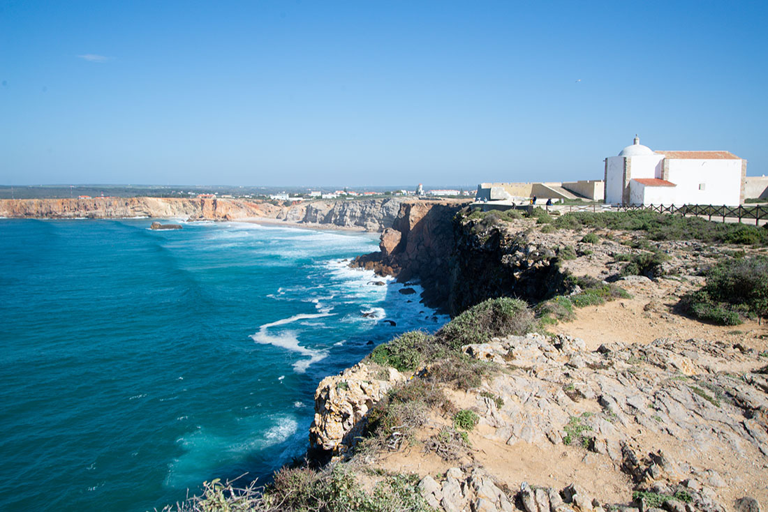 Visiter la forteresse de Sagres autour du Cap Saint-Vincent , Algarve