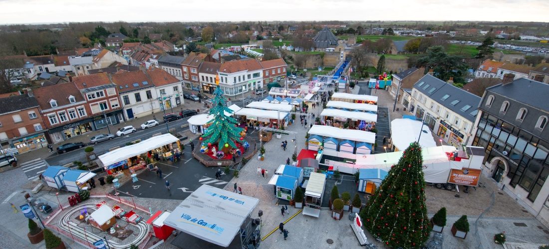 visite du marché de Noël de Gravelines