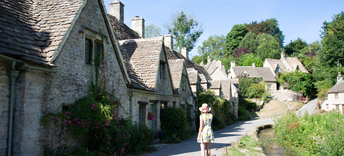 village de bibury, angleterre