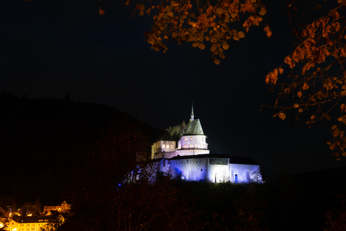 Château de Vianden de nuit
