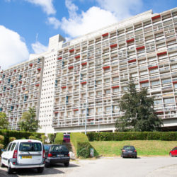 visite de la cité le corbusier à firminy, loire, unité d'habitation