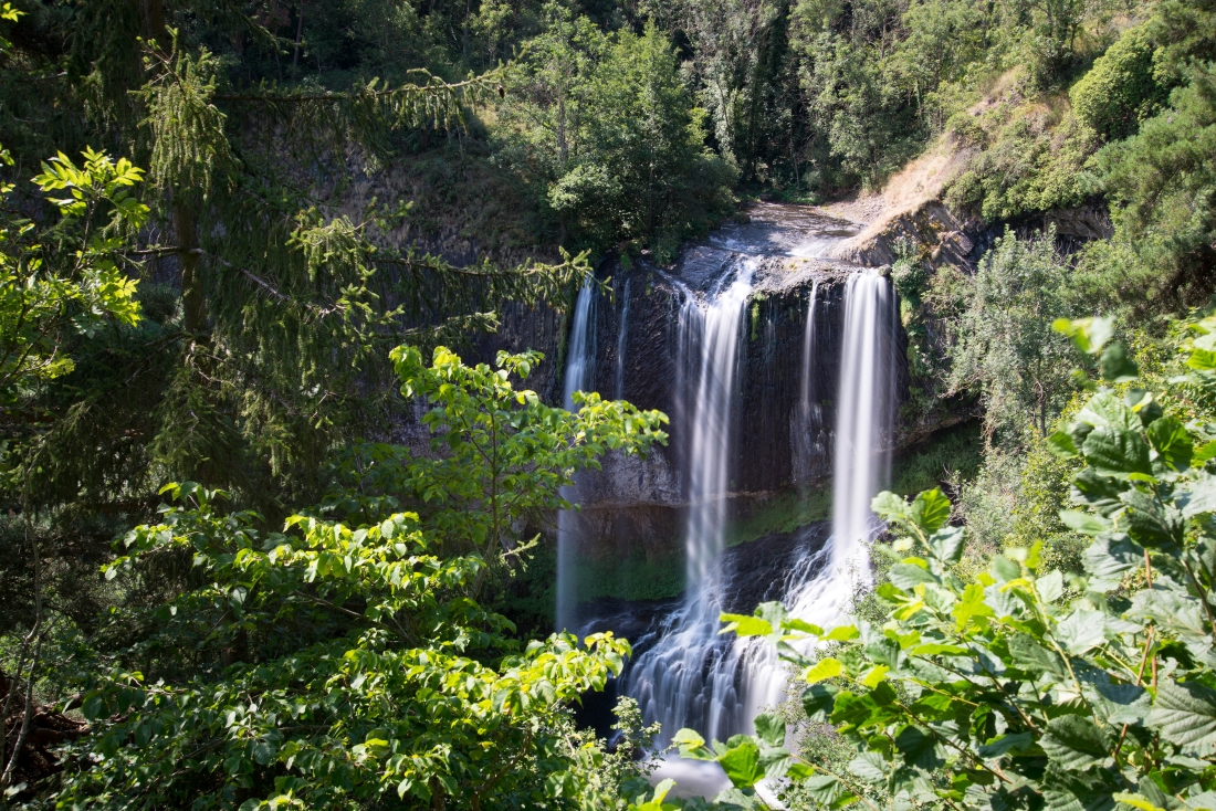 cascade de la beaume, autour du Puy-en-Velay