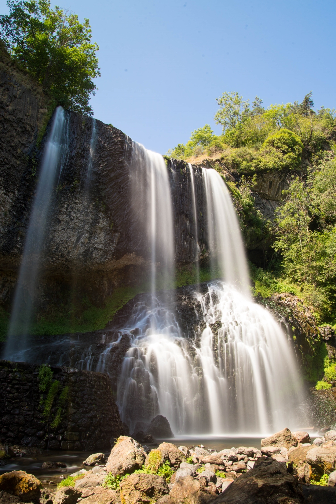 cascade de la beaume, autour du Puy-en-Velay