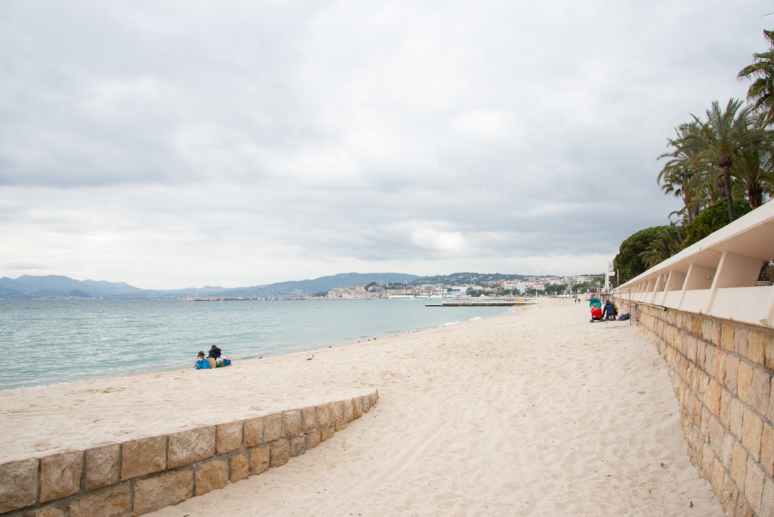 plage, cannes