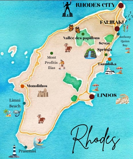 que voir, que faire à Rhodes