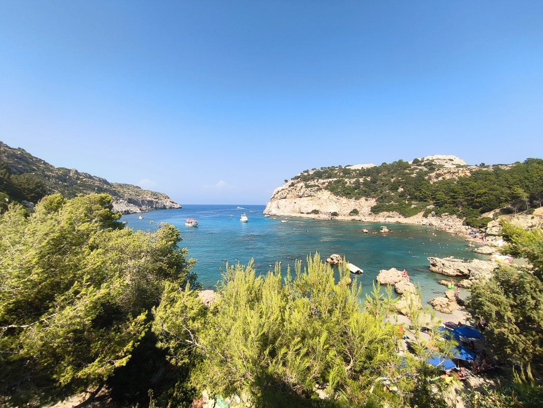 anthony quinn bay, rhodes