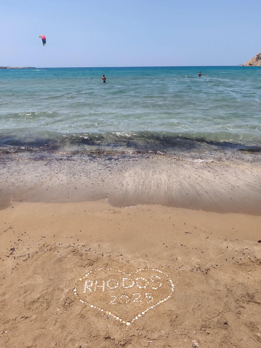 Plage de Prasonisi, Rhodes (sud de l'île)
