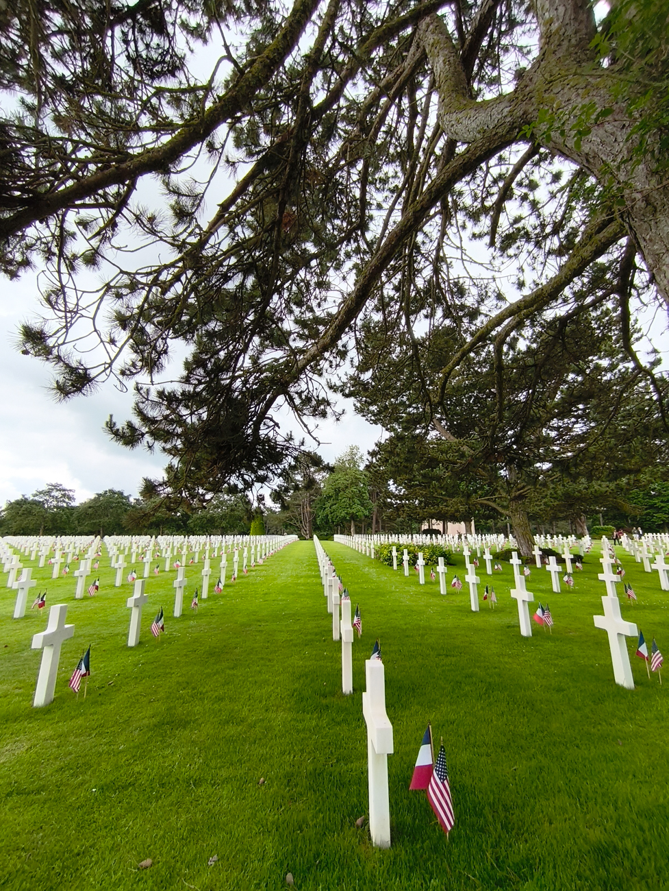 Cimetière Américain de Colleville-sur-Mer , normandie