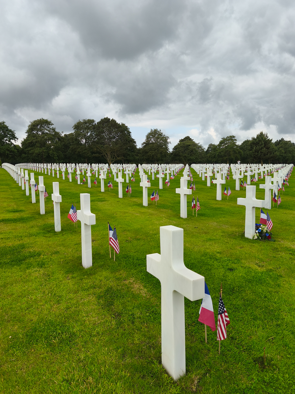 Cimetière Américain de Colleville-sur-Mer , normandie