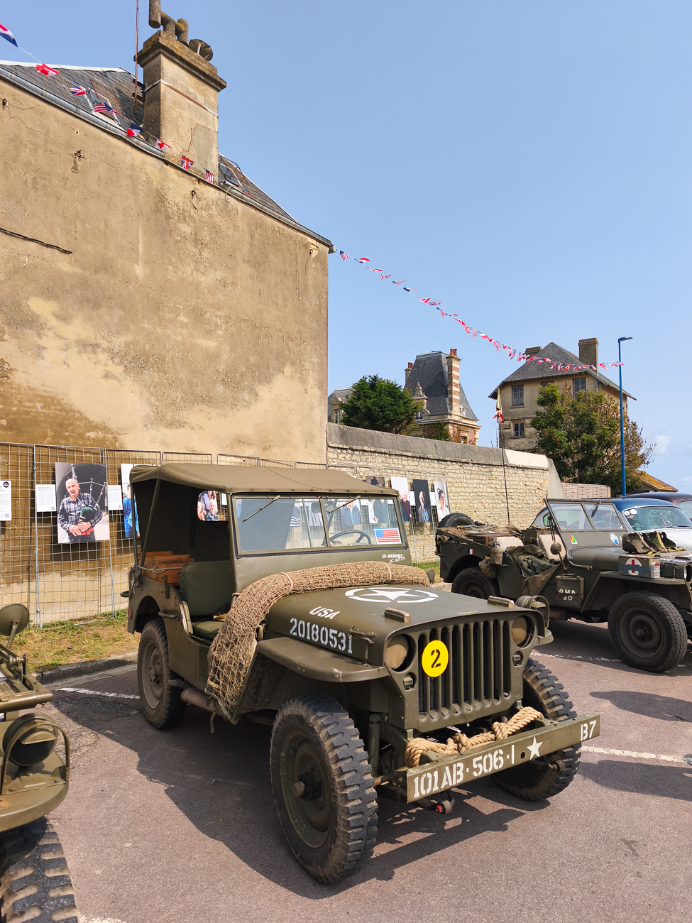 commémorations du Débarquement en Normandie, jeeps