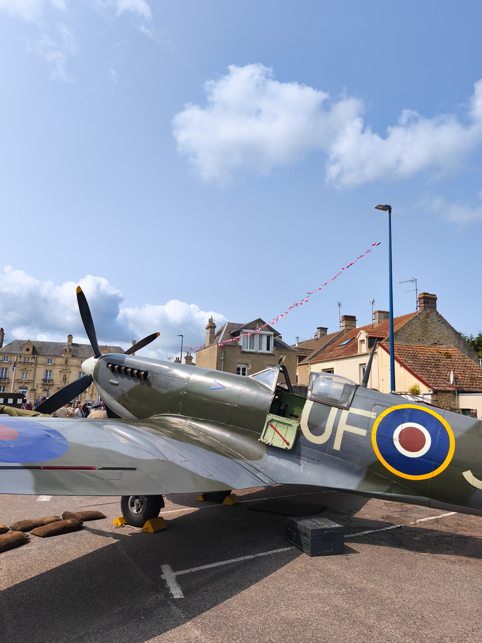 commémorations du Débarquement en Normandie, spitfire