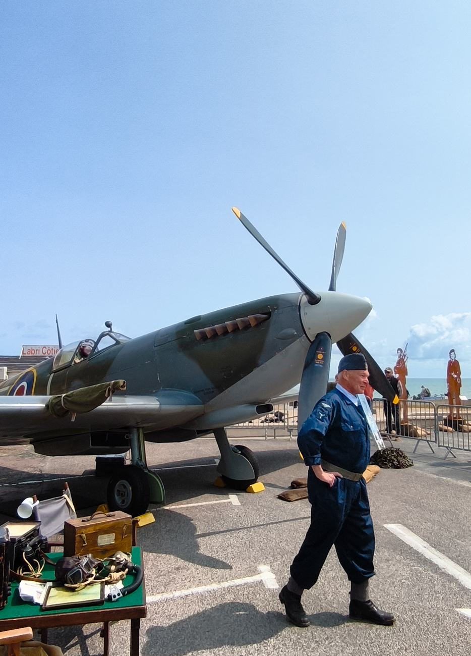 commémorations du Débarquement en Normandie, spitfire