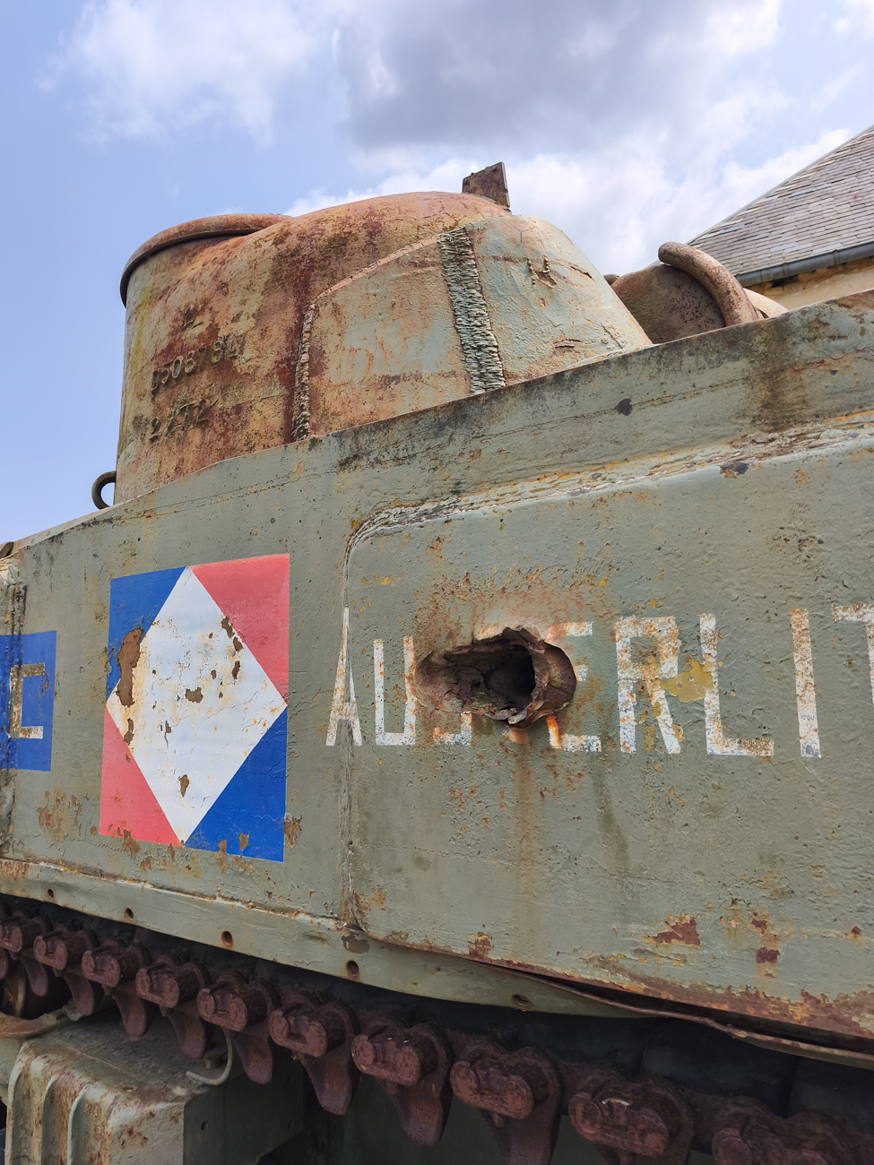 Reconstitution d'un camp américain lors des commémorations du Débarquement en Normandie
