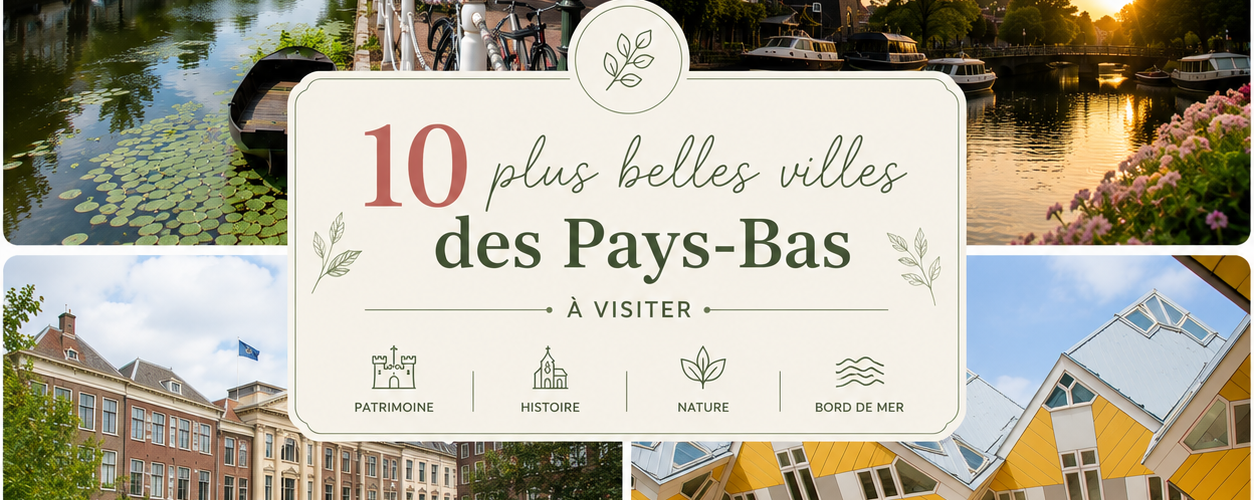 Que voir aux Pays-Bas ? Mes 10 villes préférées à visiter (hors Amsterdam)