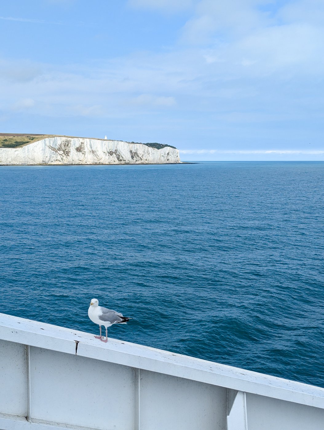 arrivée à Douvres en ferry