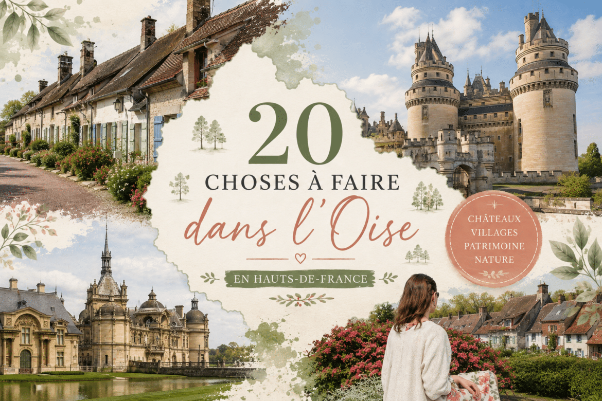 Que faire dans l’Oise ? 20 idées pour un week-end entre nature, châteaux et villages Que faire dans l' Oise , dans les Hauts-de-France