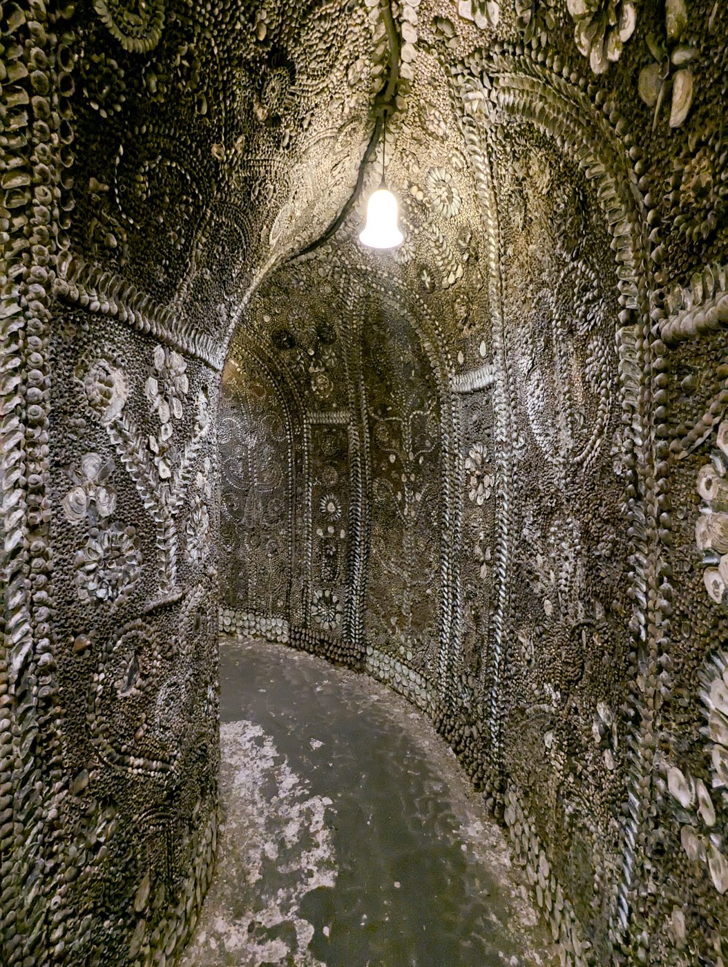 Shell Grotto, grotte de coquillages, margate