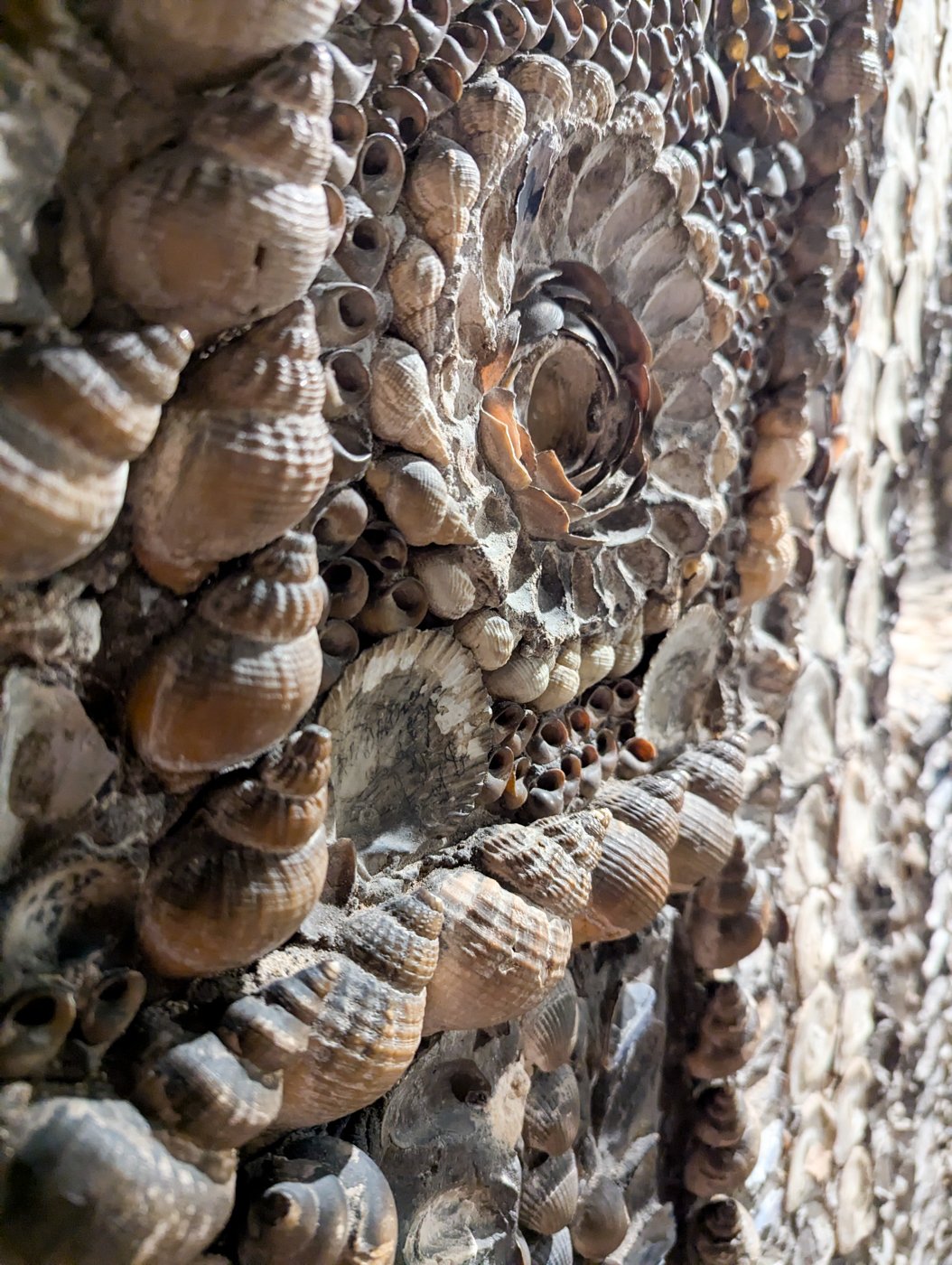 Shell Grotto, grotte de coquillages, margate