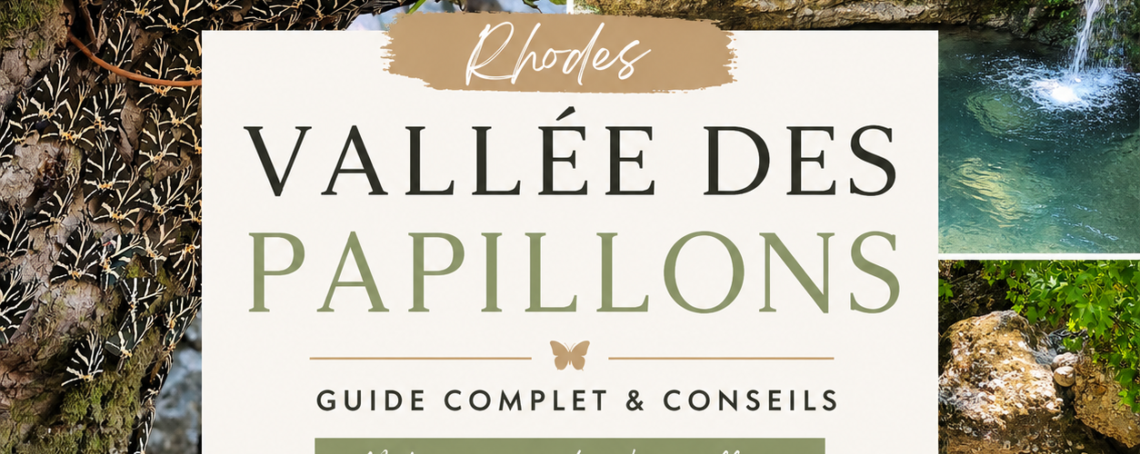 Visiter la Vallée des Papillons à Rhodes : guide complet et conseils visiter la vallée des papillons à rhodes, mes conseils