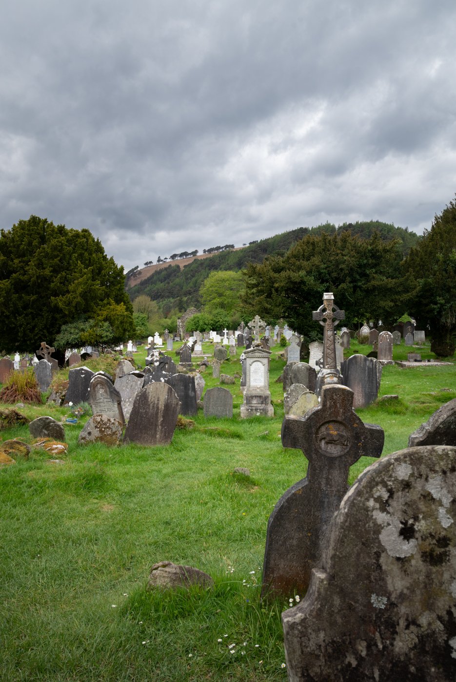 cité monastique de Glendalough dans les wicklow mountains , que faire autour de dublin , irlande