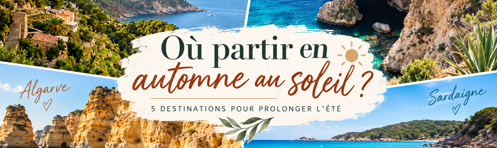 où partir en automne au soleil en europe