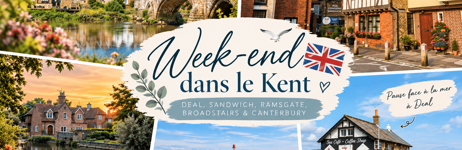 Week-end dans le Kent : que faire en 3 jours? Itinéraire.
