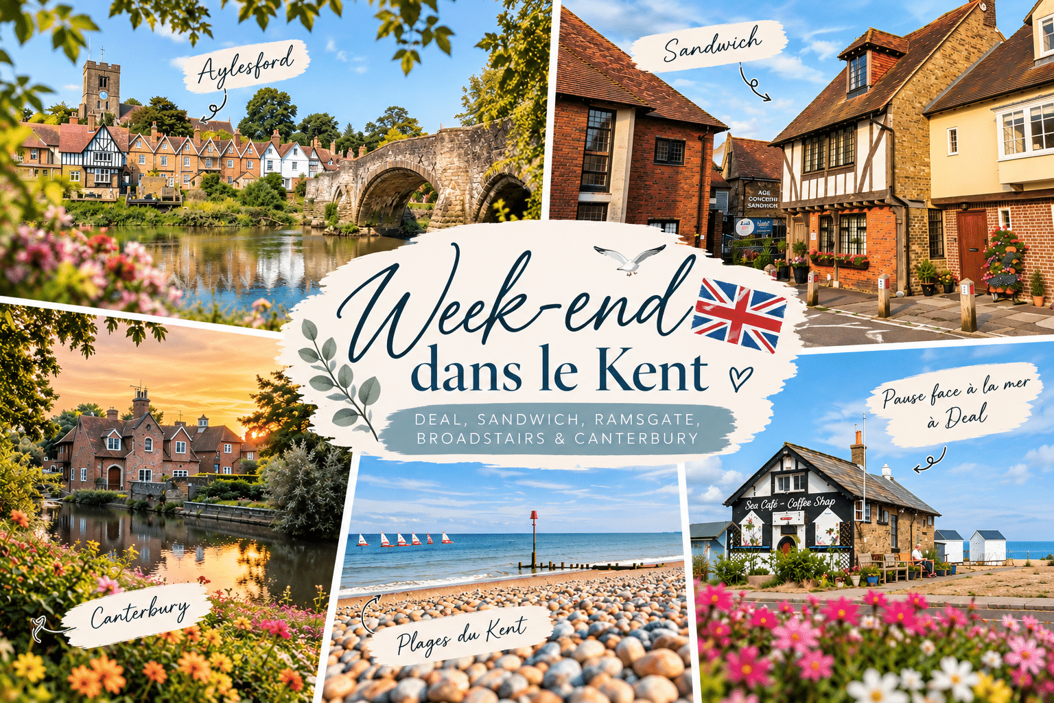 itinéraire et conseils pour un road-trip dans le kent en angleterre