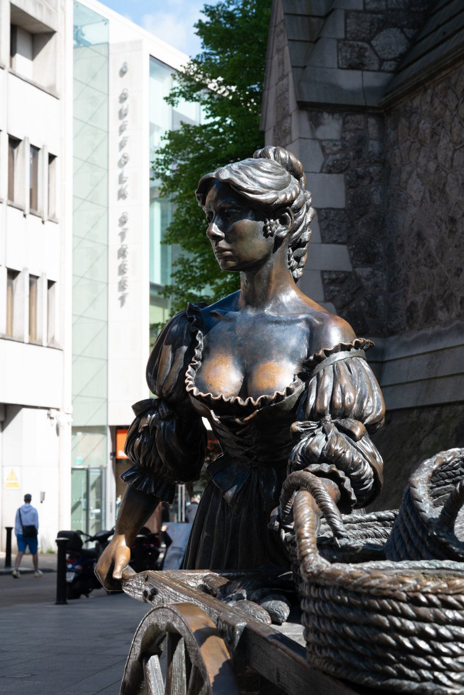 statue de molly malone à dublin
