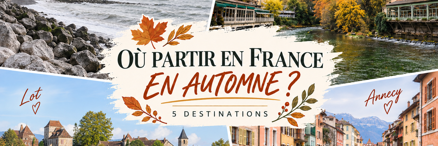 Où partir en France en automne ? 5 destinations à découvrir
