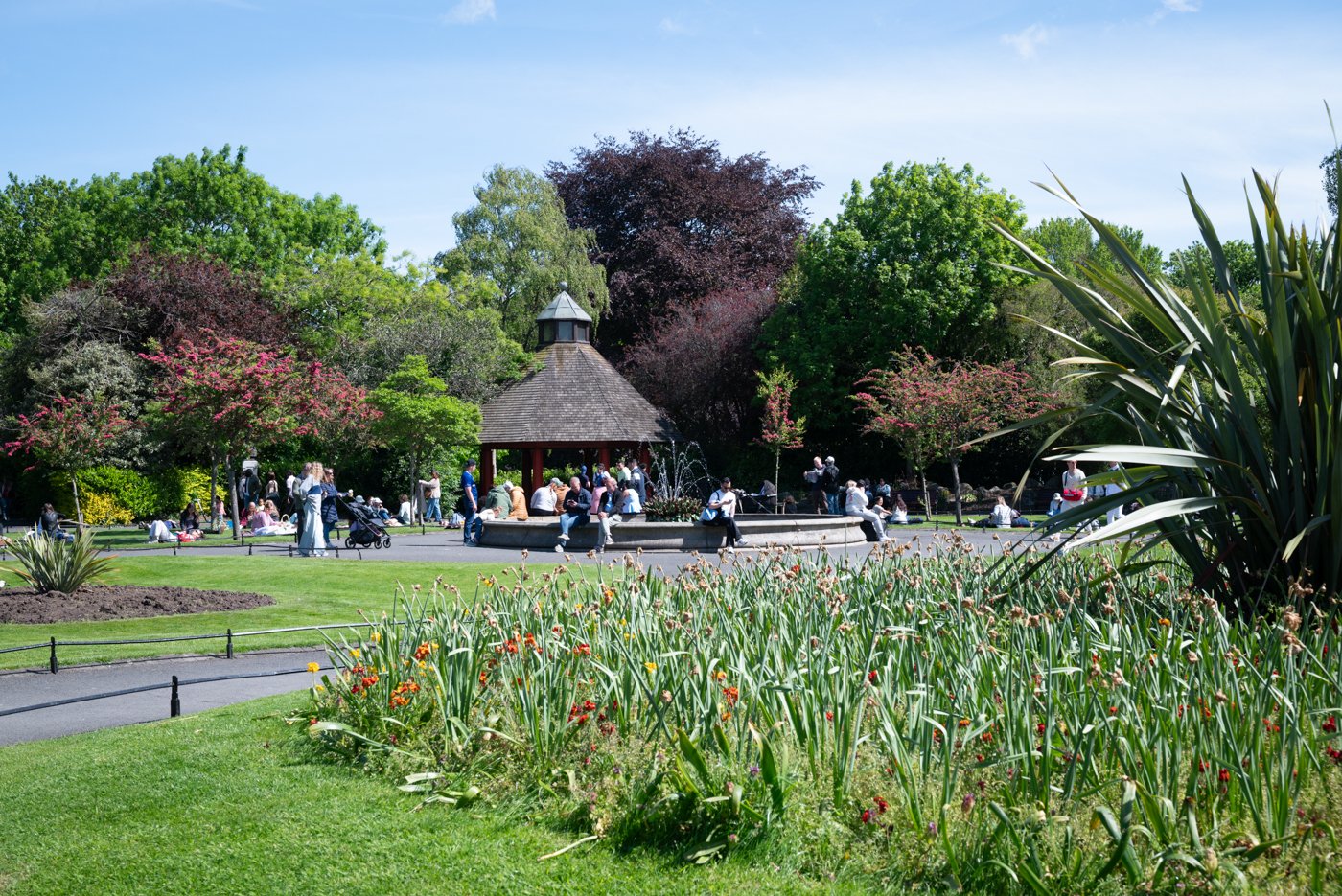 St Stephen's Green park, dublin