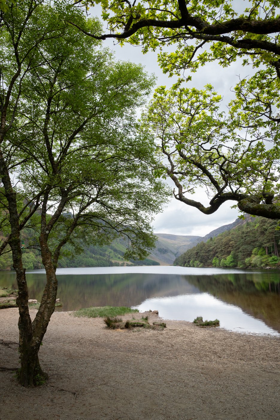 Upper Lake, glendalough, irlande